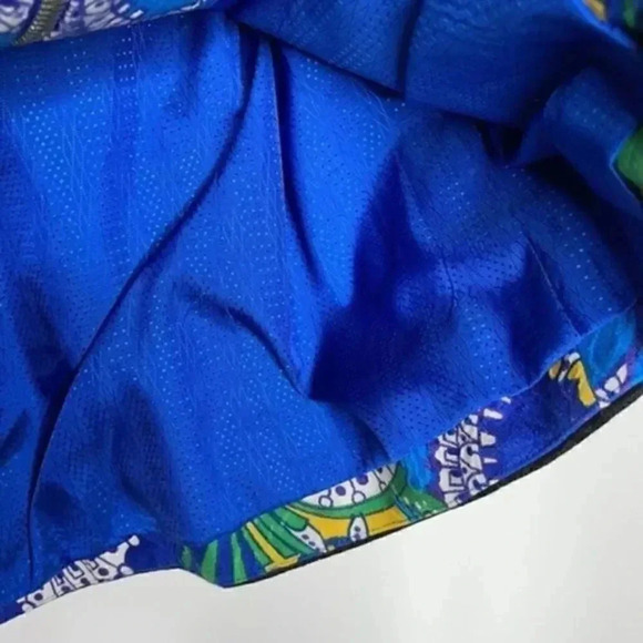 Peck & Peck jacket size 8 in blue tapestry - Picture 5 of 7